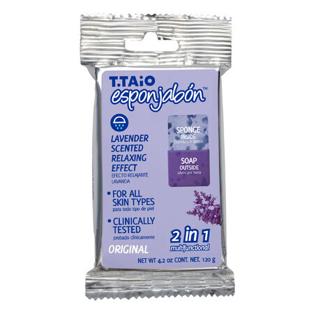 Sapone multifunzionale alla lavanda, 120 g, Esponjabon