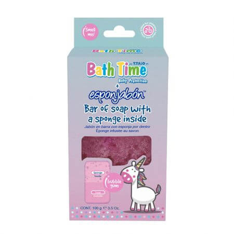 Sapone multifunzionale per bambini Bubblegum, 120 g, Esponjabon