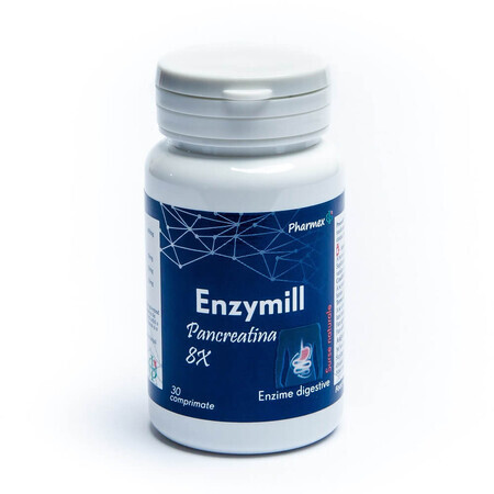 Enzymill Pancreatin, 30 tabletten, Pharmex