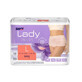 Lady Pants absorberende slips voor vrouwen, L, 10 stuks, Borsten