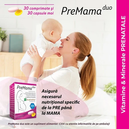 PreMama Duo multivitaminencomplex, 30 tabletten, Alkaloid
