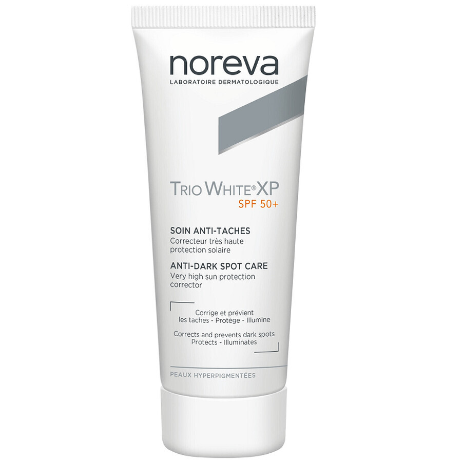 Noreva Trio White XP Tagescreme gegen dunkle Flecken SPF 50+ , 40 ml