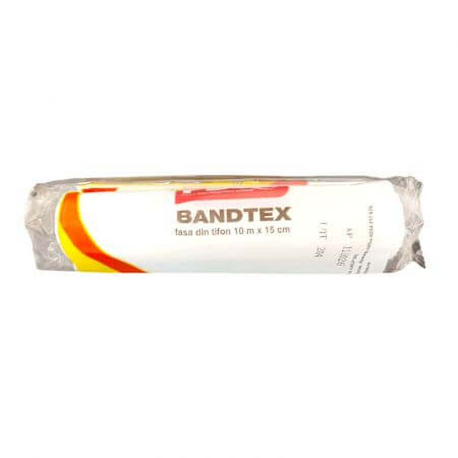 Gaasverband, 10m x 15cm, 1 stuk, Bandtex