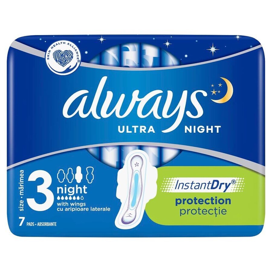 Assorbenti Always Ultra Night, 7 pezzi, P&G