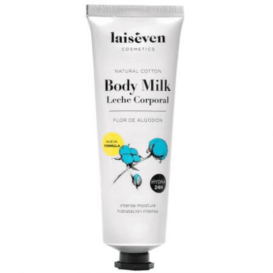 Laiseven bodymilk met katoenbloesemsmaak, 75 ml, Laiseven