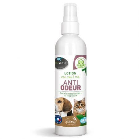 Bio deodorant spray lotion for dogs and cats, 240 ml, Biovetol