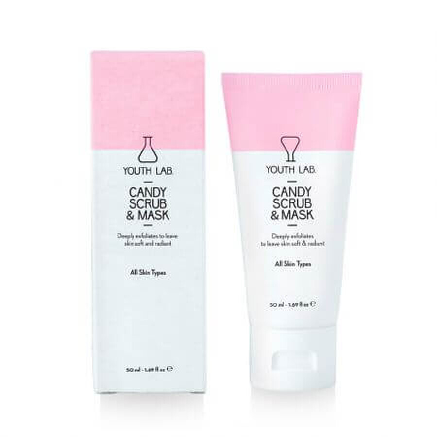 Face scrub mask with acids, 50 ml, Youth Lab