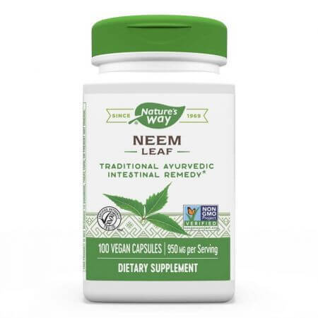 Neem Leaf Nature's Way, 100 capsule, Secom