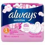 Absorbants Always Ultra Sensitive Normal Plus, 10 pièces, P&G