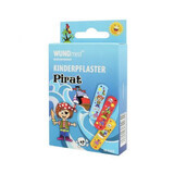 Piraten kinderlapje, 10 stuks, Wundmed