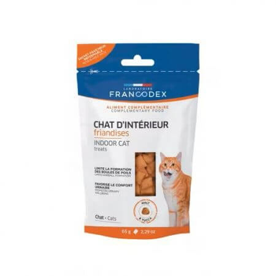 Anti-hairball rewards, for cats and kittens, 65 g, Francodex