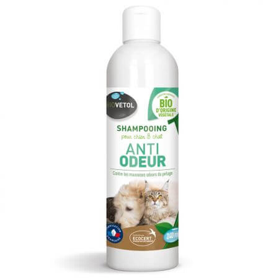 Bio deodorizing shampoo for dogs and cats, 240 ml, Biovetol