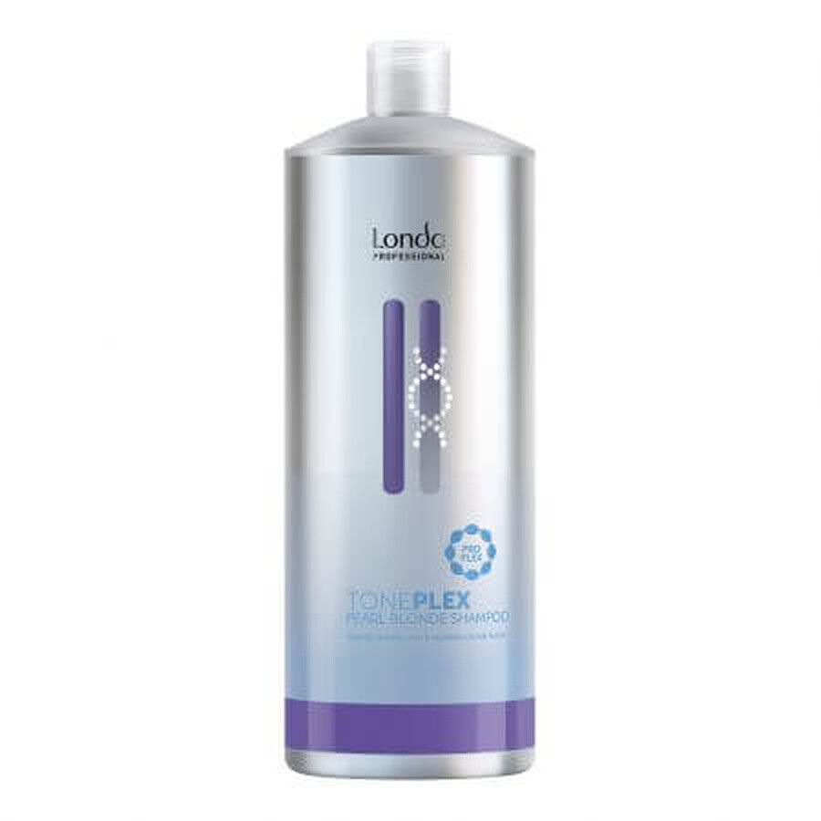 Shampoo voor neutraliseren van gele tinten TonePlex Parel Blond, 1000 ml, Londa Professional
