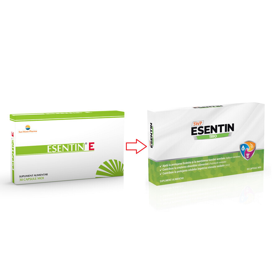 Esentin Trio, 30 capsules, Sun Wave Pharma