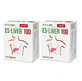 Es-Liver 100, 30 capsules + 30 capsules, 1+1, Parapharm