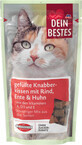 Dein Bestes Kattensnack met rund, eend en kip, 65 g