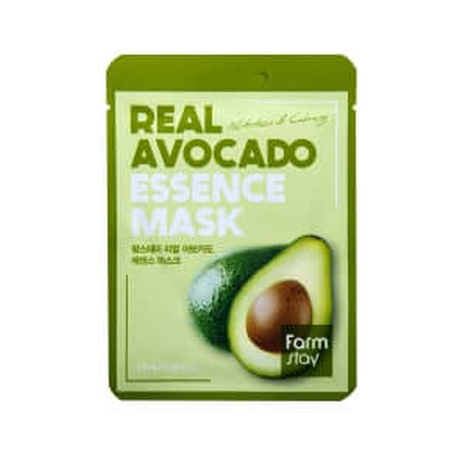 Farmstay Gezichtsmasker met Avocado Essentie, 1 st