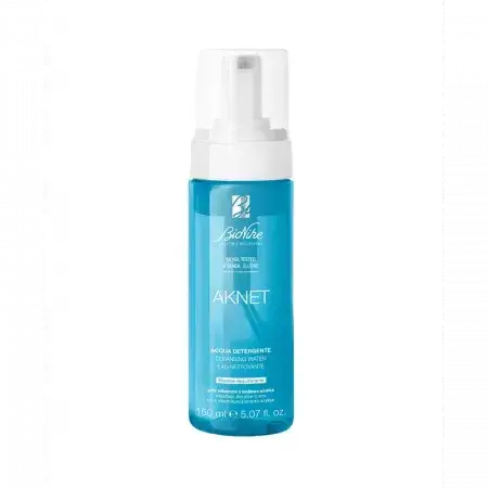 Aknet acqua detergente riequilibrante per pelle seborroica a tendenza acneica, 150 ml, BioNike