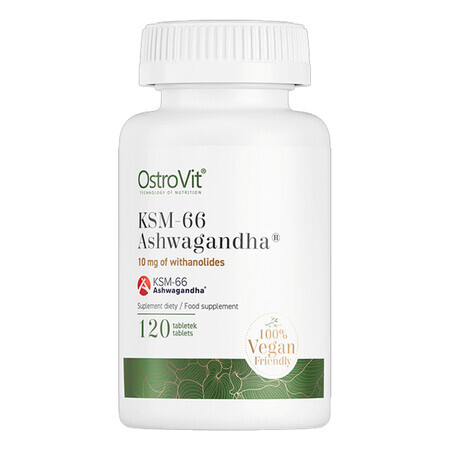 Ashwagandha KSM-66, 120 tablets, Ostrovit