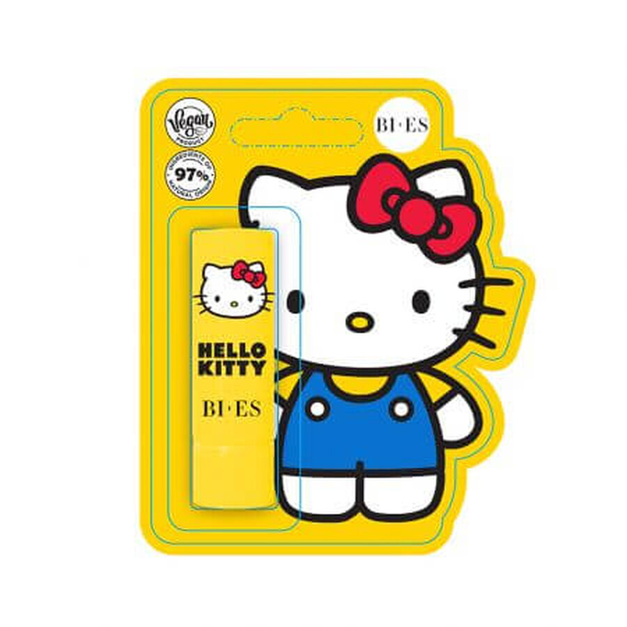 Baume à lèvres Hello Kitty pastèque, 4 g, Bi-Es