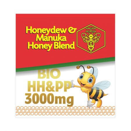 Bio HH&amp;PP 3000 mg Honingdauw &amp; Manuka Honing Mengsel MGO 500, 50 g, Alcos Bioprod