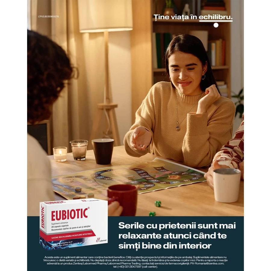 Eubiotic, 20 capsules, Labormed