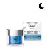 Eucerin Hyaluron Filler Night Booster met drievoudig anti-aging effect, 50 ml