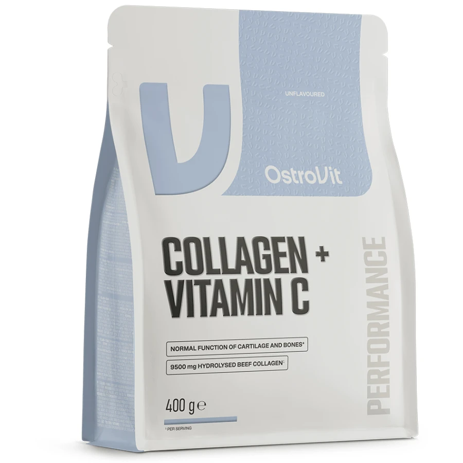 Collageen + Vitamine C zonder smaak, 400 g, Ostrovit