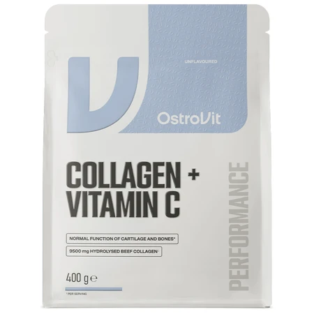 Collageen + Vitamine C zonder smaak, 400 g, Ostrovit