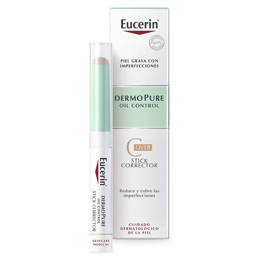 Eucerin Dermo Pure Corector stick pour les boutons et les points noirs, 2 g