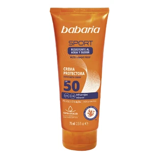 SPF 50 Sport Sun Cream, 75 ml, Babaria