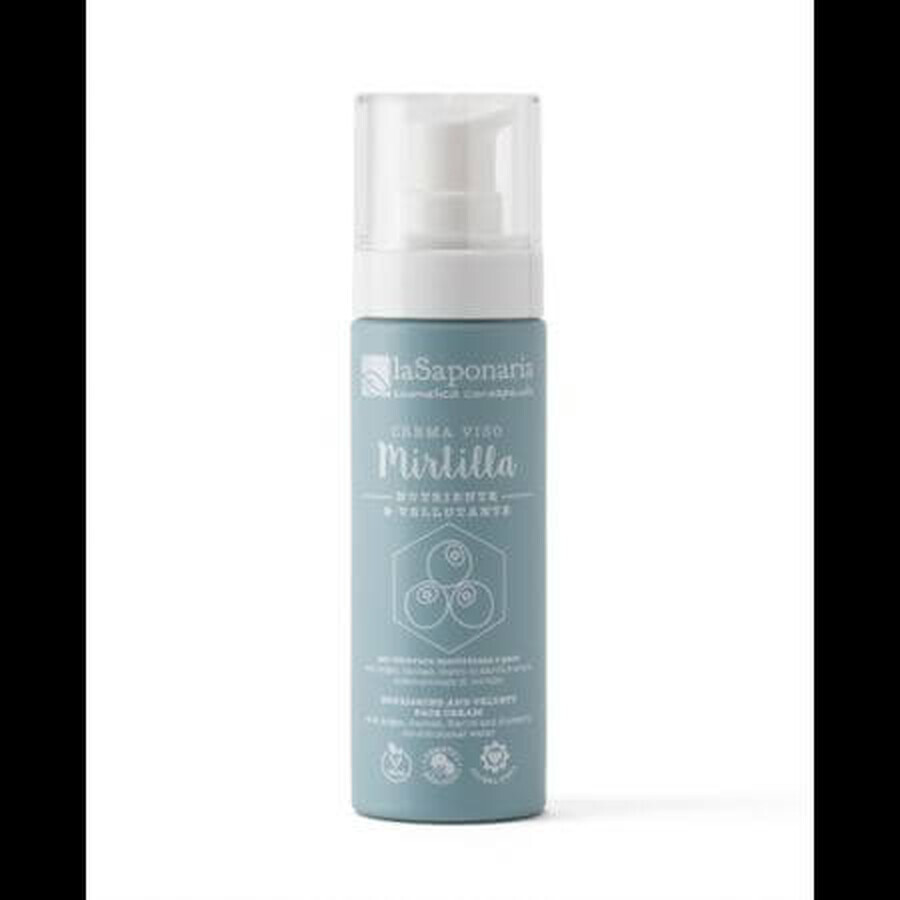 Crème nourrissante pour le visage Mirtilla, 50 ml, La Saponaria