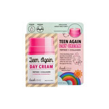 Teen Again Crème de jour hydratante avec peptides et collagène, 50 ml, Look At Me