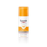 Eucerin Anti-Pigment Gezichtsbescherming Zonnebrand Gel Crème SPF 50+ lichte tint, 50 ml