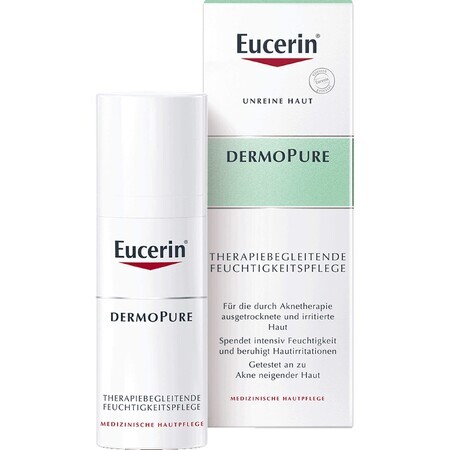 Eucerin Dermo Pure Skin Crème apaisante et hydratante, 50 ml