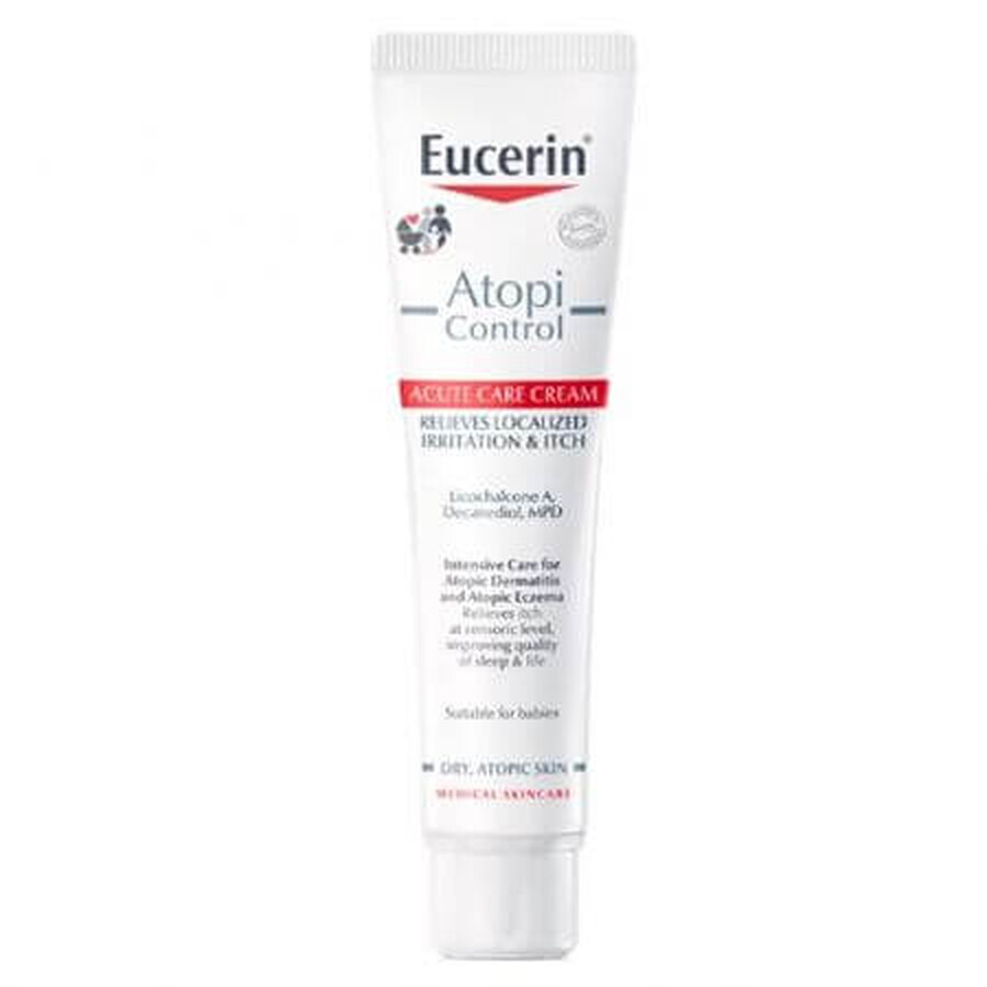 Eucerin AtopiControl Acute Verzorgingscrème, 40 ml