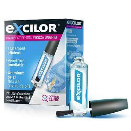 Excilor soluție tratament pentru micoza unghiei, 3,3 ml, Magna Pharm