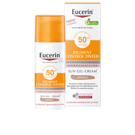 Eucerin Anti-Pigment Beschermende Emulsie tegen hyperpigmentatie SPF 50+ middentint, 50 ml