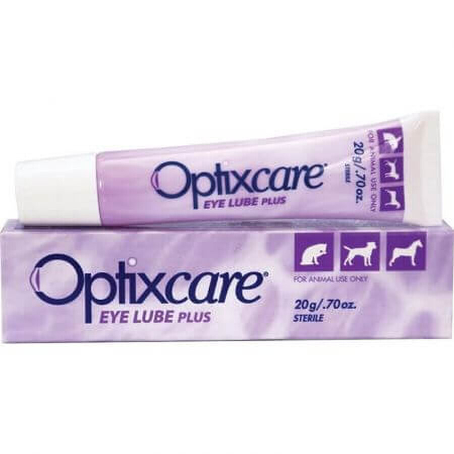 Gel oftalmico Lube Plus, 20 g, Optixcare