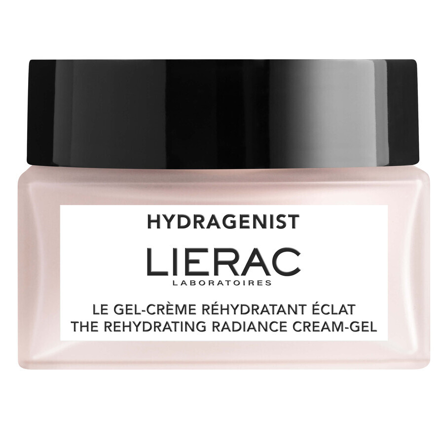 Gel-crema reidratante Hydragenist per lucentezza, 50 ml, Lierac