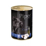 Aliment humide avec morue pour chiens Adulte, 400 g, Piper