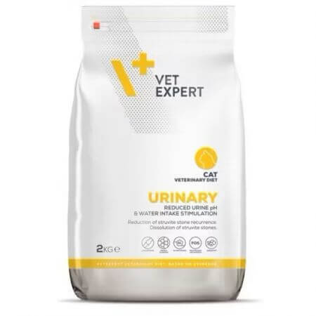 Croquettes pour chat 4T Urinary, 2 Kg, VetExpert