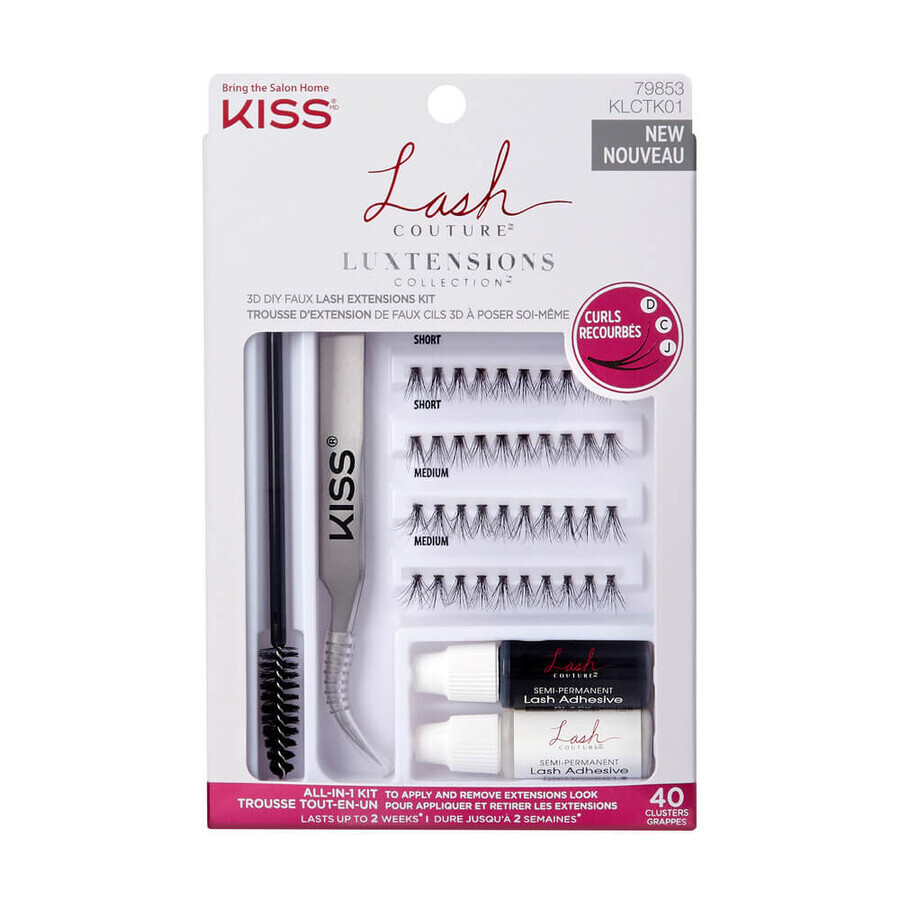 Kit Gene valse wimpers Couture Luxtensions collectie, Kiss