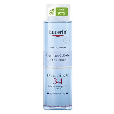 Eucerin DermatoClean Hyaluron Micellar Lotion, 400 ml