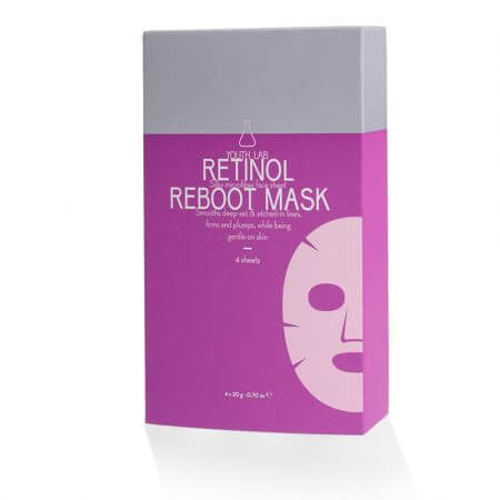 Maschera Retinol Boost, 4 pezzi, Youth Lab