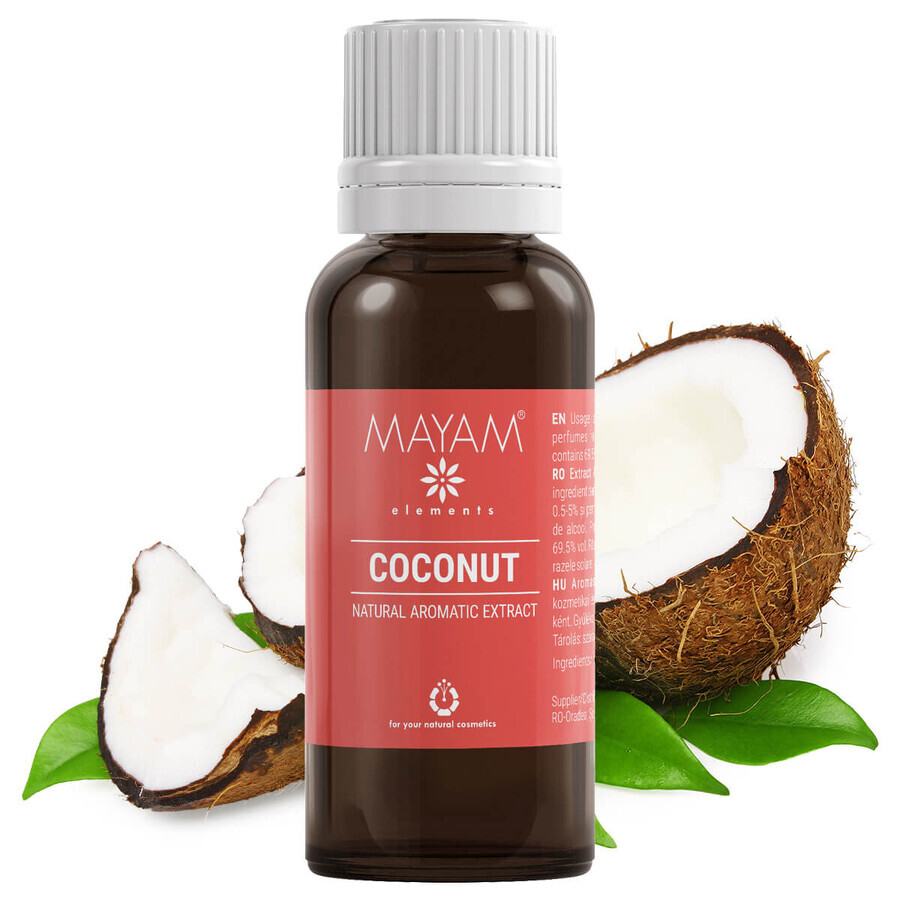 Aromatisch extract van kokosnoot (M - 1336), 25 ml, Mayam