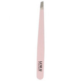 Pink oblique tweezers, 1 piece, Parsa