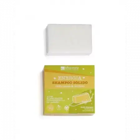 Shampoo solido per capelli normali e secchi, 50 g, La Saponaria
