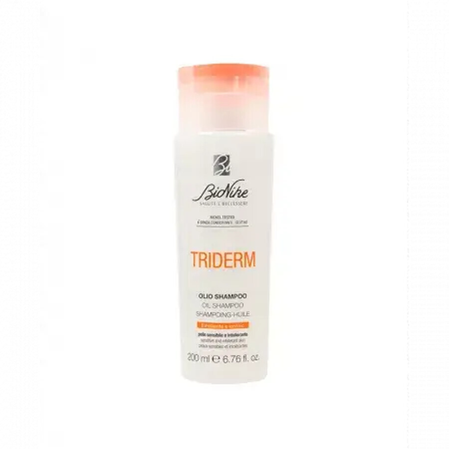 Shampoo oleoso Triderm per pelli delicate e irritate, 200 ml, BioNike