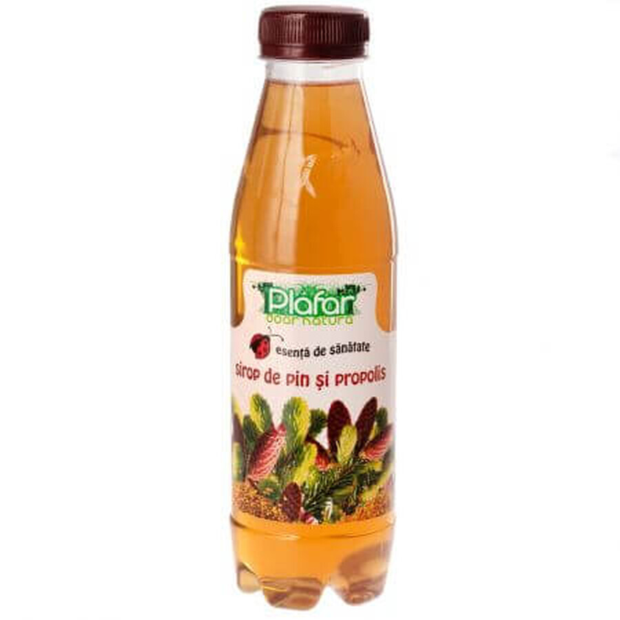 Sirop cu pin si propolis, 500 ml, Plafar